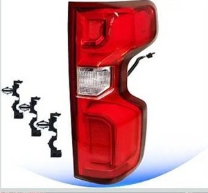 lot 3524 image: LED Tail Light Compatible with 2019 2020 2021 2022 2023 2024 2025 Chevy Silverado 1500 Rear Led Taillights Rear Brake Signal Lamp wBulb & Harness 85727858 (Right Passenger Side