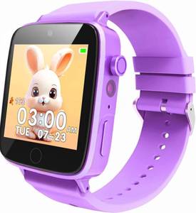 lot 3619 image: ZUODUN Kids Watches for Girls Toys Age 4-12, Smart Watch for Kids with Camera, 26 Puzzle Games, Alarm Clock, Pedometer, Audiobook, Learn Card, Toddler Girl Watch Birthday Gift for 8 9 10 Year Old