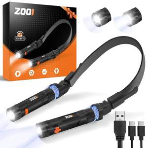 lot 3710 image: ZOOI Valentines Day Gifts for Him Men, Neck Light, Mens Valentines Day Gifts, Mens Dad Gift for Teens Husband, Neck Flashlight Lamp, Gift for Men Who Have Everything, Cool Gadgets Stuff
