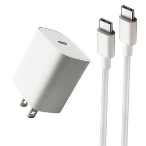 lot 3713 image: EGK 20W VR Fast Charger for Meta Quest 3S321 & Pico 44 Pro - 6.6Ft Type-C Cable (White)