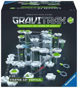 lot 3761 image: Ravensburger GraviTrax PRO Vertical Starter Set - Gravity & Magnetic Marble Game - Challenging STEM Toy for Kids - Brain-Building, Educational Gift - Critical Thinking & Problem Solving - Age 8