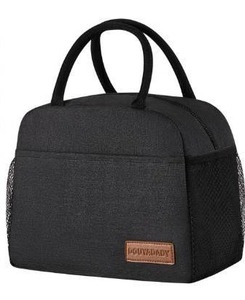 lot 3770 image: Lunch Bag WomenMen Lunch Box WomenMen (black