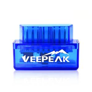 lot 3876 image: Veepeak Mini Bluetooth OBD2 Scanner for Android Not Compatible with iOS Wireless Check Engine Light Code Reader &amp Diagnostic Tool
