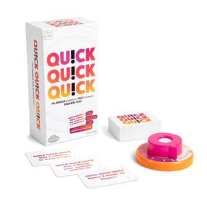 lot 3915 image: Quick Quick Quick by Relatable, Unleash Your Inner Funny with The Ultimate Party Games for Friends and Family Game Night, Perfect Adult Games & Kids Games, The Fastest Way to Have Fun, Ages 8 to 108