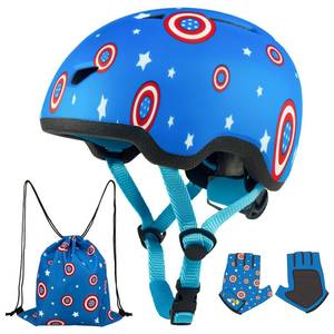 lot 3989 image: Gingili Life Toddler Helmet, 3 Sizes for Baby Infant to Kids Ages 1-3 3-5 5-8, Adjustable Boys Girls Bike Helmet for Bicycle Scooter Skateboard Roller Skate
