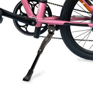 lot 3993 image: USONG Bike Kickstand Childrens Bicycle Kickstand Single-side Stand Folding Bicycle Center Bracket 12 14 16 18 20 Bike Racks (For 14-16 Bike)