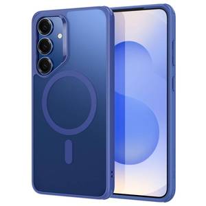 lot 1319 image: ESR for Samsung Galaxy S25 Plus Phone Case, Compatible with MagSafe, Magnetic Case for S25 Plus, Military-Grade Protection, Yellowing Resistant, Classic Series, Frosted Blue - Retail $16