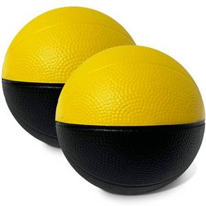 lot 1328 image: Botabee 4 Foam Basketball - 2-Pack Soft Mini Basketball - Easy-Grip - Ideal for Kids & Adults - Retail $3,791