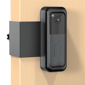 lot 1362 image: Blink Doorbell Mount, Anti-Theft Blink Video Doorbell Door Mount Bracket No Drilling, Not Block Doorbell Motion Sensor, Easy to Install, Fit for Blink Doorbell Camera (Black) - Retail $18