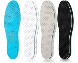 lot 1379 image: Sintege 3 Pairs Breathable Shoe Insoles Inserts Soft Cushioning Double-Layer Latex Foam Perforated Replacement Insoles for Men 7-11 Woman 2-8(White, Black, Grey) - Retail $0