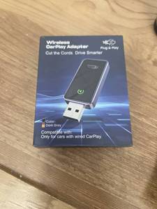 lot 1382 image: Wireless CarPlay Adapter USB Dongle - Retail $89