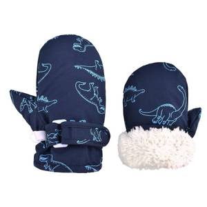 lot 1423 image: Azarxis Baby Winter Mittens Kid Toddler Warm Gloves Fleece Lined Thermal Windproof for Infant Boys Girls Children Snow Skiing (Navy Blue, L) - Retail $8