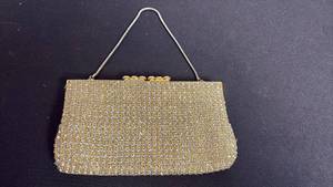 lot 155 image: Vintage mesh evening bag