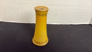 lot 174 image: Antique Bell Willets, yellow and gold trim, hat pin holder