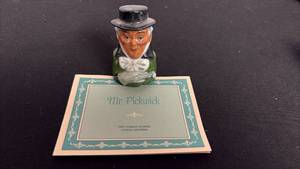 lot 199 image: Charles Dickens candle snuffers - Mr. Pickwick
