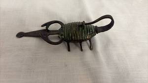 lot 203 image: Chinese scorpion lock