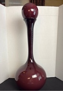 lot 222 image: Very large vasedecanter with stopper