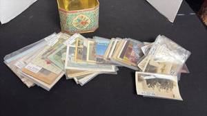 lot 231 image: Vintage pictures and cards
