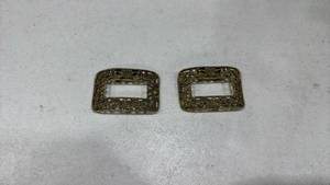 lot 251 image: Musi vintage art deco shoe clips