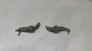 lot 254 image: Musi vintage art deco shoe clips
