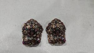 lot 256 image: Musi vintage art deco shoe clips