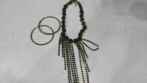 lot 257 image: Womens necklace and bracelets