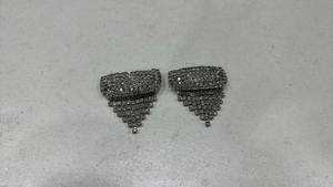 lot 270 image: Musi vintage art deco, cascading shoe clips
