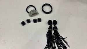 lot 288 image: Womens earrings and bracelets