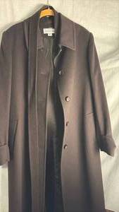 lot 368 image: Jonathan Michael 100% cashmere chocolate brown coat size 10