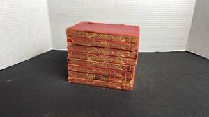 lot 436 image: Antique Masterpieces of the Worlds Best Literature set of 8 books copyrighted 1905