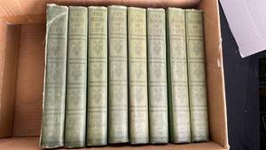 lot 441 image: The Book Of Life volumes 1-8 hard cover books set  cooyright 1927
