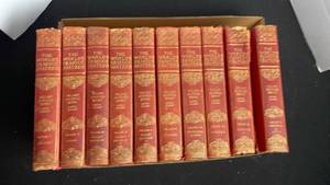 lot 444 image: Antique The Worlds Famous Orations hard cover books set copyright 1906