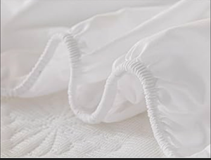 lot 41593 image: Quilted Waterproof Mattress Protector