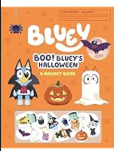 lot 41621 image: Bluey Halloween Magnet Book