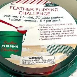 lot 41657 image: Target Bullseye Playground Feather Flipping Challenge Game