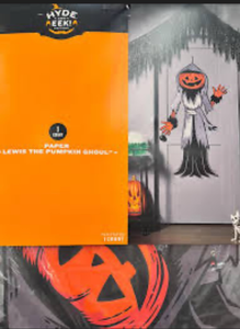 lot 41692 image: Lewis the Pumpkin Ghoul Paper Art Print