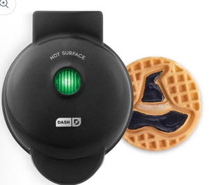 lot 41694 image: DASH Witch Hat Mini Waffle Maker