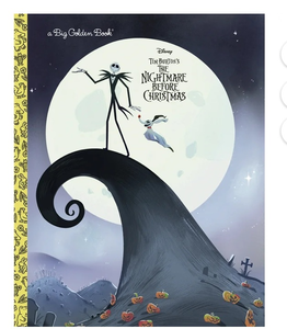 lot 41697 image: Bundled pkg of two-The Nightmare Before Christmas Big Golden Book