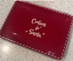 lot 41715 image: Two Santas Cookie Trays