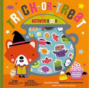 lot 41878 image: Halloween Trick-or-Treat Activity Book with Stickers