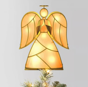 lot 41903 image: Illuminated Angel Tree Topper