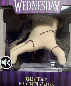 lot 41922 image: Netflix Wednesday Addams THING Collectible 3D Bitty Boomer Bluetooth Speaker