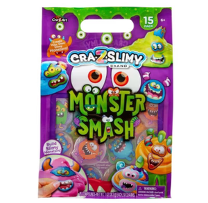 lot 41923 image: Cra-Z-Slimy Monster Smash 15-Pack