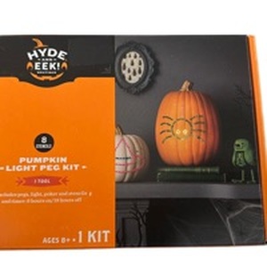 lot 41926 image: Hyde and EEK Pumpkin Light Peg Kit