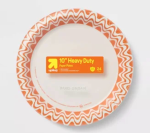 lot 41930 image: Target Up&Up 10-inch Heavy Duty Paper Plates - 24 Count