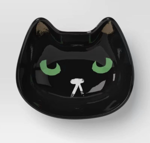 lot 41945 image: Black Cat Melamine Bowl