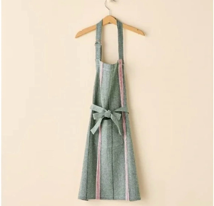 lot 41962 image: Hearth & Hand Magnolia Kids Green Stripe Apron