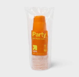 lot 41967 image: Target Up & Up Orange Party Cups - 30 Count