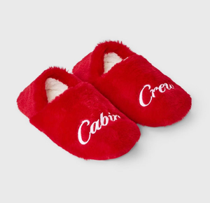 lot 41984 image: Archer Farms Cabin Crew Plush Slippers