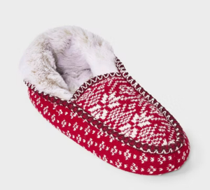 lot 41987 image: Nordic Fair Isle Slipper Socks